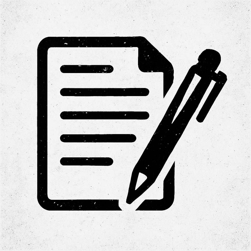 Matt Stewart Handwritten Lyrics - Full Song - Signed