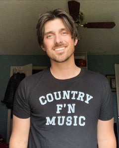 COUNTRY F’N MUSIC - Short-Sleeve Unisex T-Shirt