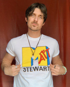 Matt Stewart - White Tee