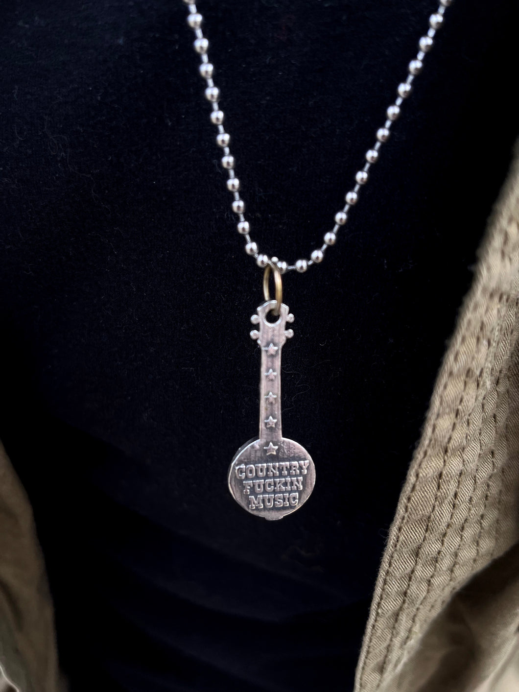Country F'N Music Necklace