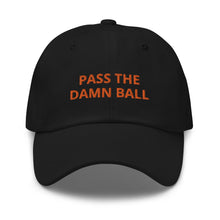 Load image into Gallery viewer, Cincinnati, Cleveland, Miami Pass The Damn Ball Dad hat
