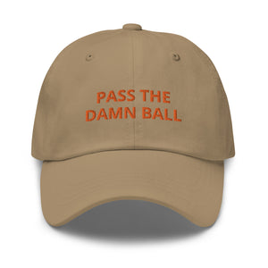 Cincinnati, Cleveland, Miami Pass The Damn Ball Dad hat