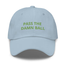 Load image into Gallery viewer, Seattle Pass The Damn Ball Dad hat
