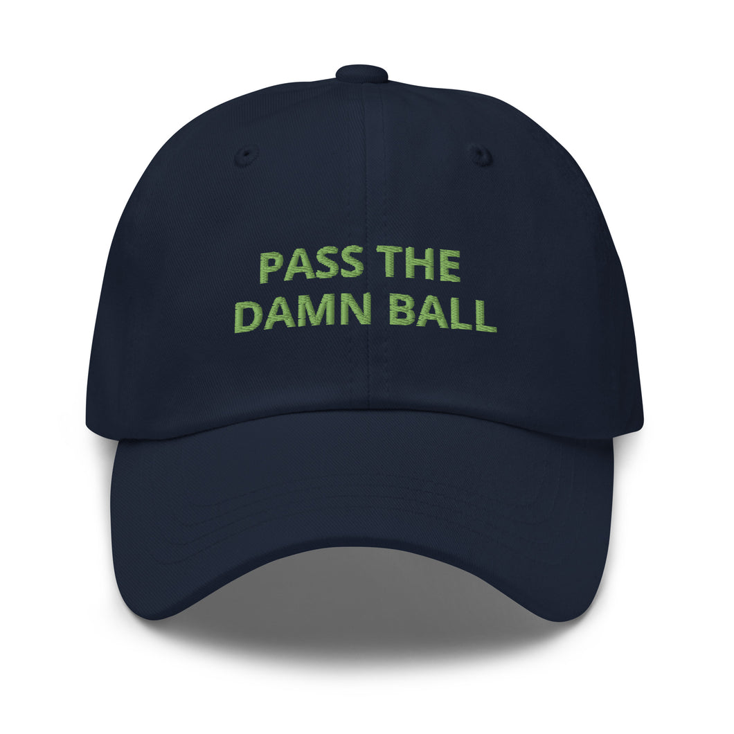 Seattle Pass The Damn Ball Dad hat